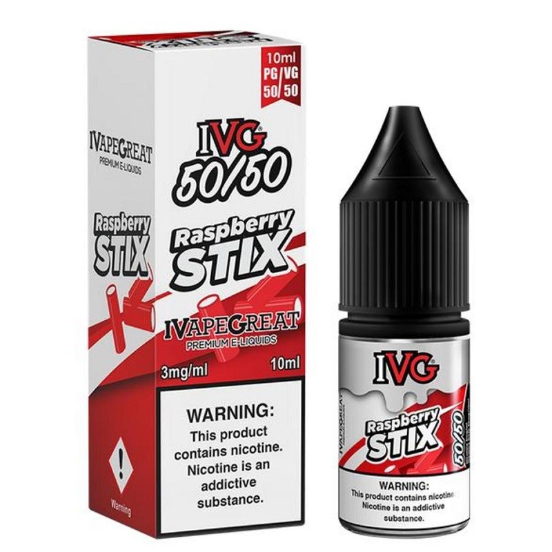IVG Raspberry Stix E-liquid 10ml