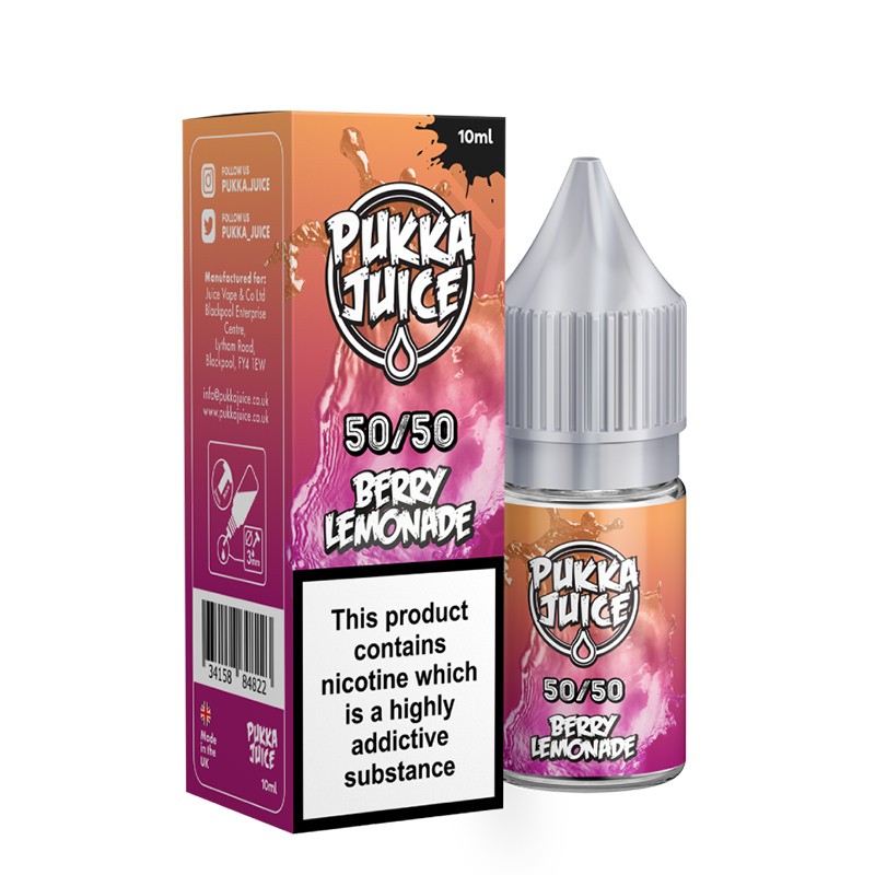 Pukka Juice Berry Lemonade E-liquid 10ml