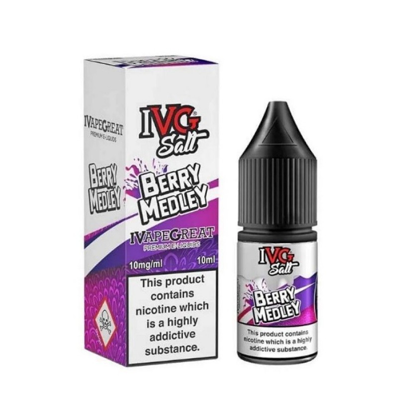 IVG Nicotine Salt Berry Medley E-Liquid 10ml