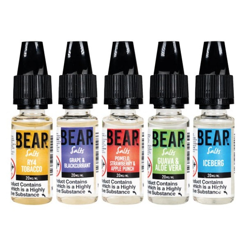 Bear Flavours Nicotine Salt E-liquid 10ml
