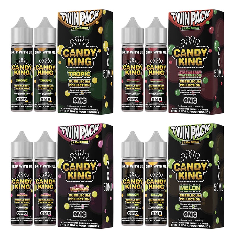 Candy King Shortfill E-Liquid 50ml (2pcs/pack)