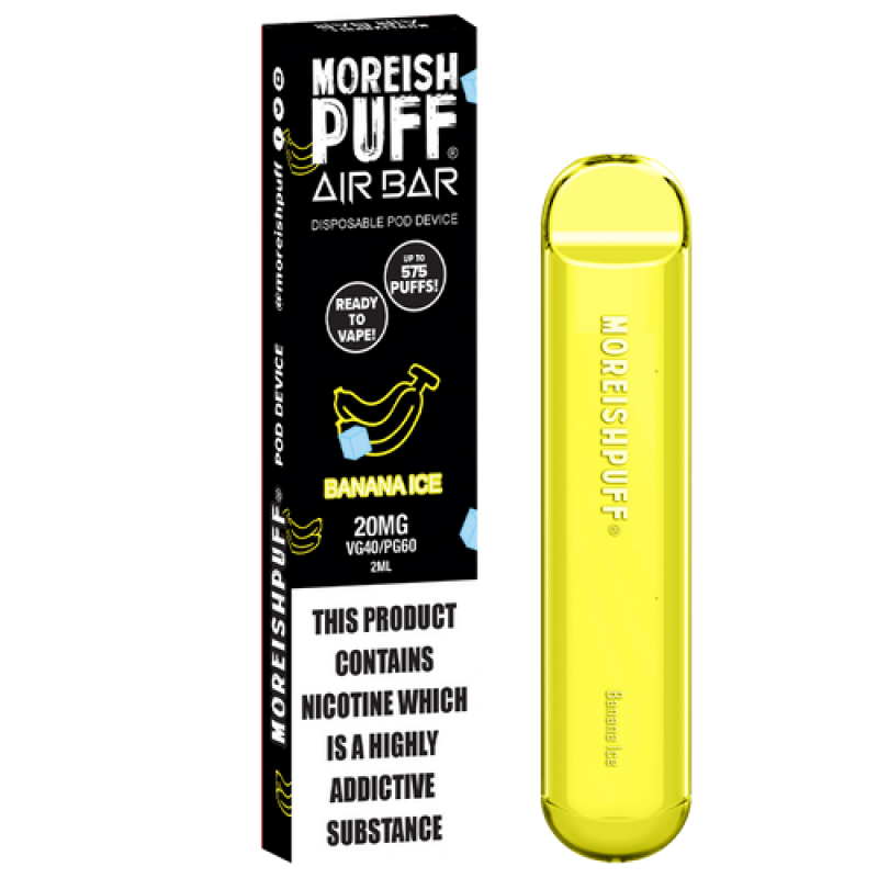 Moreish Puff AIR Bar Disposable Vape Kit 575 Puffs