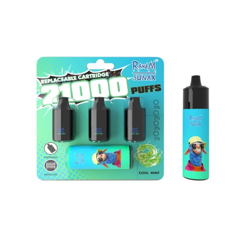 R and M Sunax 21000 Disposable Vape Kit 21000 Puffs