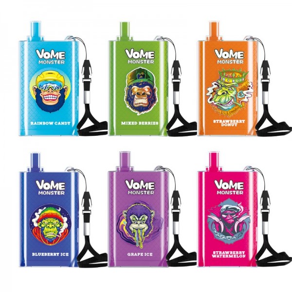 R and M Vome Monster Disposable Vape Kit 10000 Puf...