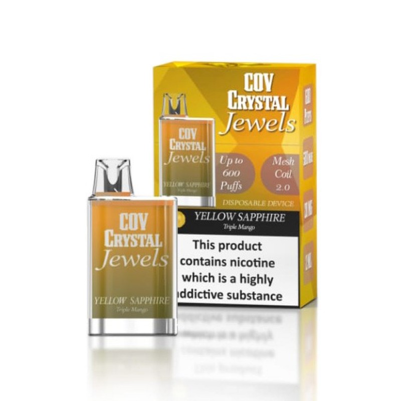 COV Crystal Jewels Disposable Vape Kit 600 Puffs