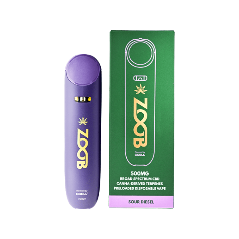 Zoob Broad Spectrum CBD Disposable Vape 500mg