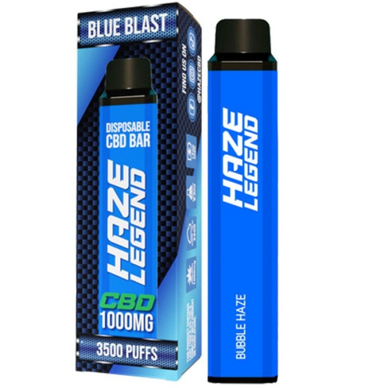 Haze Legend CBD Disposable Vape 1000mg 3500 Puffs
