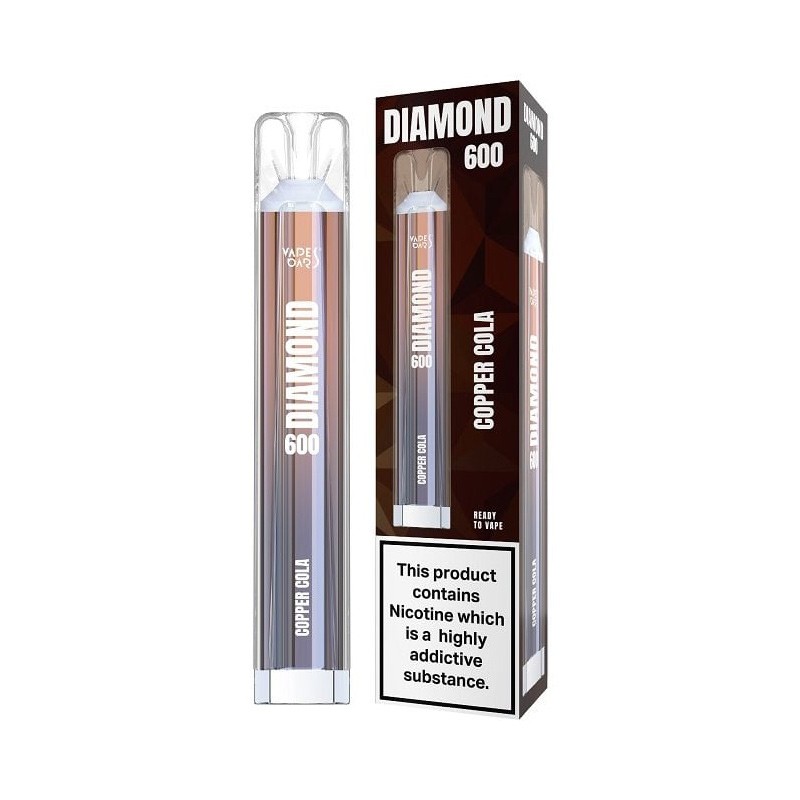 Vapes Bars Diamond 600 Disposable Vape Kit 600 Puffs