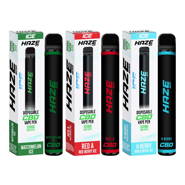 Haze Bar Ice CBD Disposable Vape 300mg