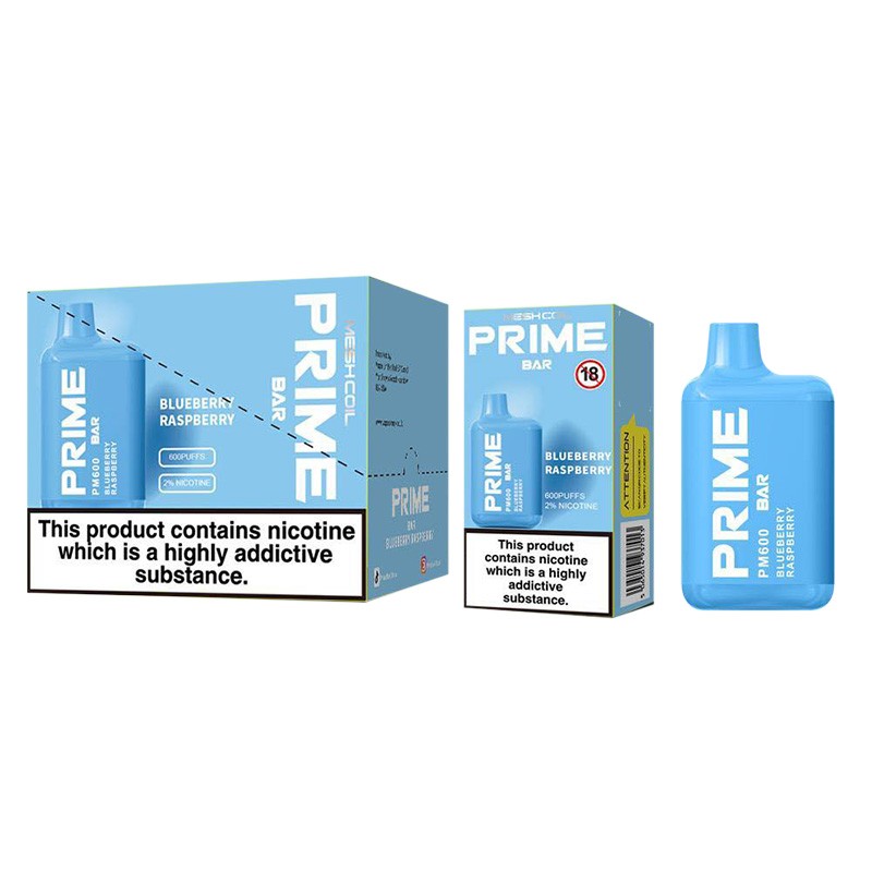 Prime Bar PM600 Disposable Vape 600 Puffs(10pcs/pack)