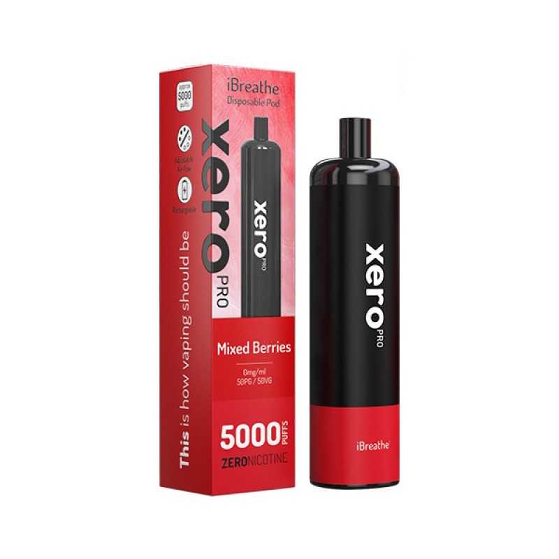 iBreathe Xero Pro Disposable Vape Kit 5000 Puffs