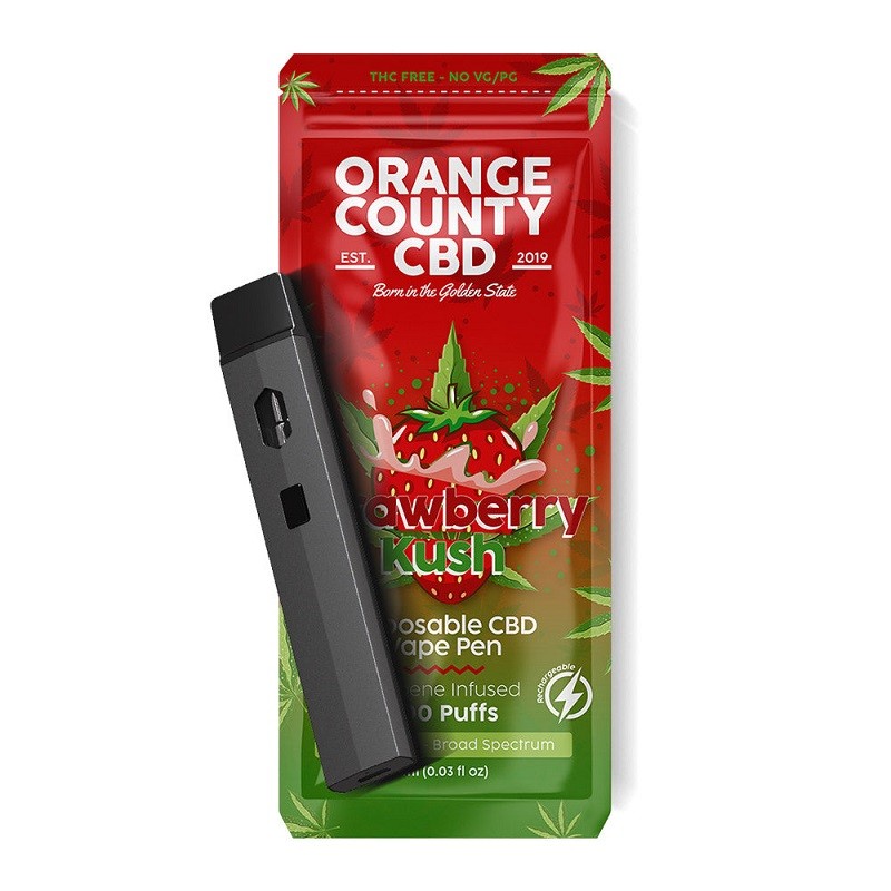 Orange County CBD Disposable Vape Kit 600mg