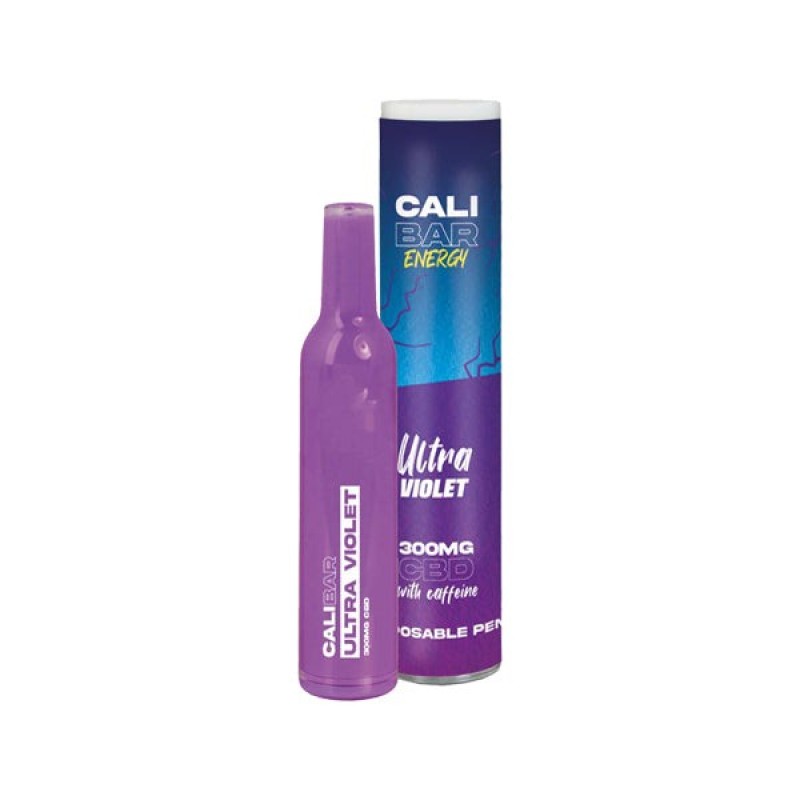 CALI BAR ENERGY With Caffeine Full Spectrum CBD Disposable Vape 300mg